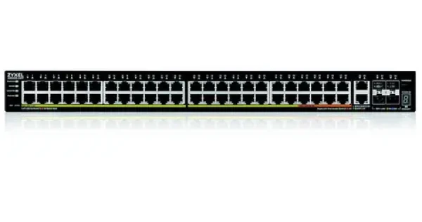 ZyXEL XGS2220-54FP / Switch / L3 PoE / 48x Gigabit PoE+ / 2x 10G RJ45 PoE++ / 4x SFP/SFP+ / 960W (XGS2220-54FP-EU0101F)