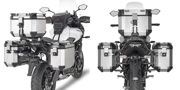 Pl4112Cam trubkový nosič Kawasaki Klr 650 (07-21) pro hliníkové boční kufry Trekker Outback !!!Kone