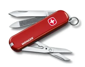 Victorinox Kapesní nůž Wenger 65 mm červený / Kapesní nůž (0.6423.91)