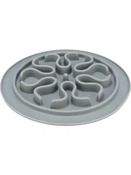 TRIXIE Protihltací talíř Slow Feed / Talíř pro psy / Protiskluzový / TPR / o 24 cm (109297)