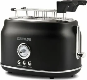 G3Ferrari G10134 černá / Topinkovač / 750W / 2 topinky / nastavitelný stupeň opečení / automatické vypnutí (8056095875810)