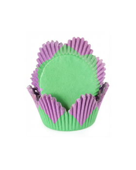 Dortisimo Košíčky na muffiny ve tvaru fialové květiny (100 ks)