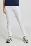 Kalhoty Monnari Látkové kalhoty s kontrastní stuhou White S