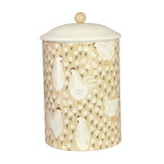 Strömshaga Plechová dóza Gullvi, žlutá barva, kov