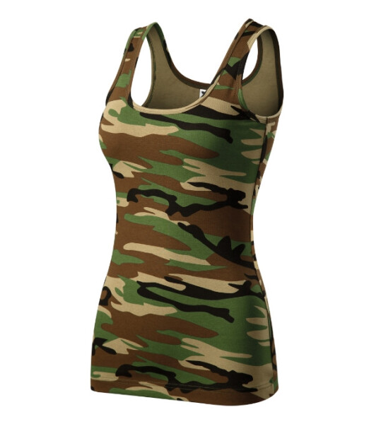 Camo Triumph tílko dámské camouflage brown S