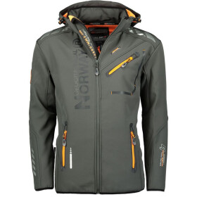 Geographical Norway Softshellová bunda Royaute DB 068 M WY8027H/GN/Dark Grey / Orange L