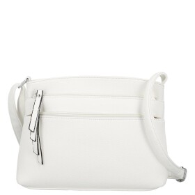 Stylová dámská koženková crossbody kabelka Lumi, bílá