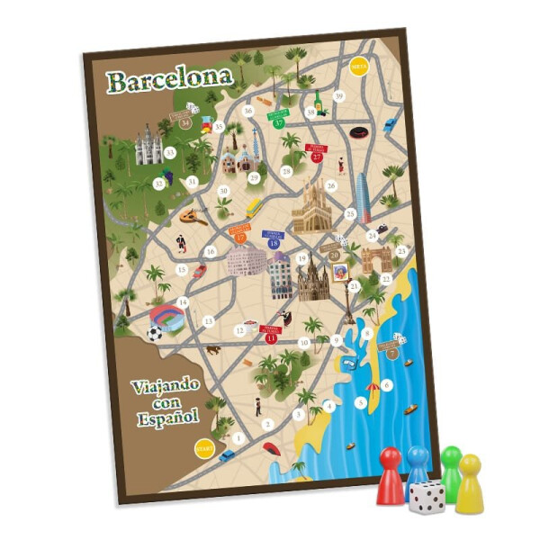 Viajando con Espańol (Mini Board Game) - neznámý