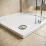 REA - Sprchová akrylová vanička Belmond White 80x80 REA-K4370