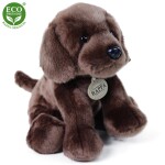 Plyšový pes labrador sedící 26 cm ECO-FRIENDLY