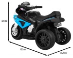 Mamido Dětská elektrická motorka BMW S1000RR tříkolka modrá