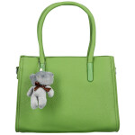 Módní dámská koženková kabelka do ruky Armin, zelená