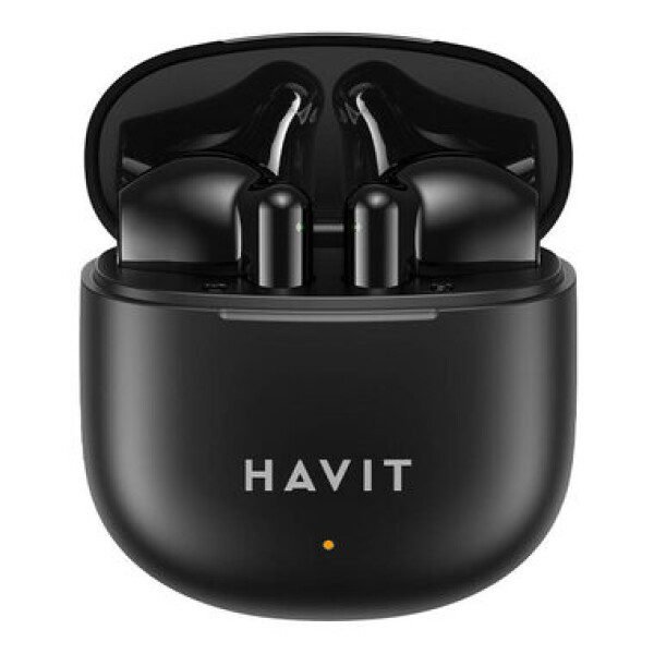 Havit TW976 černá / Bezdrátová sluchátka / Bluetooth 5.3 / nabíjecí pouzdro / až 5 h (TW976-BLACK)
