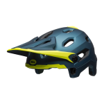 Integrální cyklistická helma BELL Super DH Spherical Mat/Glos Blue/Hi-Viz M(55–59)