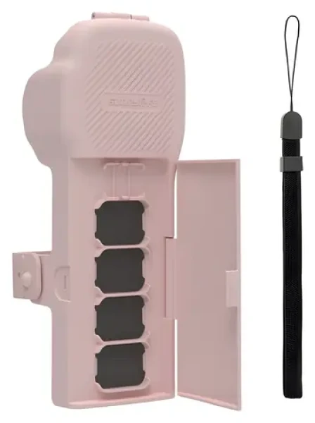 Sunnylife OP3-K019 růžové / Pouzdro / DJI Osmo Pocket 3 / Popruh a šňůrka na krk (OP3-K019-P)