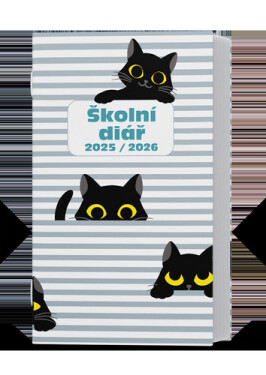 Školní diář 2025/2026 Kamil Kočky