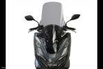 Honda Pcx 125 21-24 Skútr plexi Powerbronze 710 mm No hand blisters - lehce kouřová
