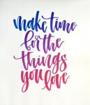 MARVY Artist Brush 1100-4 fix štětcový hrot – barvy vodní báze brush pen na papír lettering kaligrafie rozmývatelný mísitelný acid free netoxický