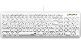 GENIUS Slimstar Q200 bílá / Drátová / USB / CZ+SK layout (31310020413)