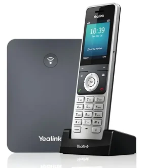 Yealink W76P SIP DECT (základna + ručka W76H) šedá / VoIP telefon / 20x SIP / DECT / Bluetooth (W76P)