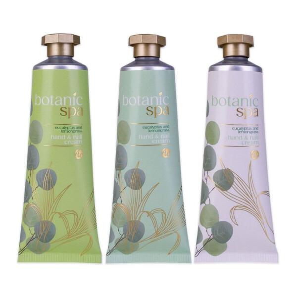 Krém na ruce a nehty v tubě 60ml Botanic Spa - světle zelená