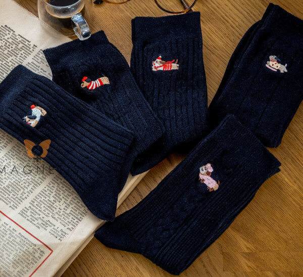 Magnetis ponožky YN5033 Jezevčík mix univerzální