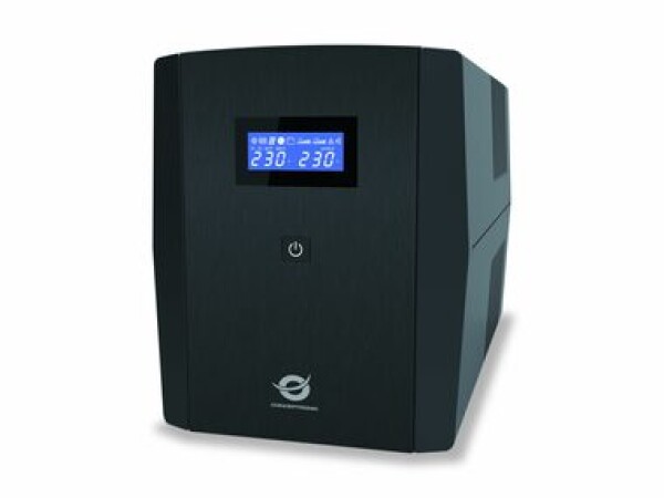 Conceptronic ZEUS03EM / UPS / 1200VA / 720 W / 3x IEC C13 / 2x Schuko (ZEUS03EM)