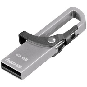 Hama FlashPen Hook-Style USB flash disk 64 GB šedá 00123922 USB 2.0