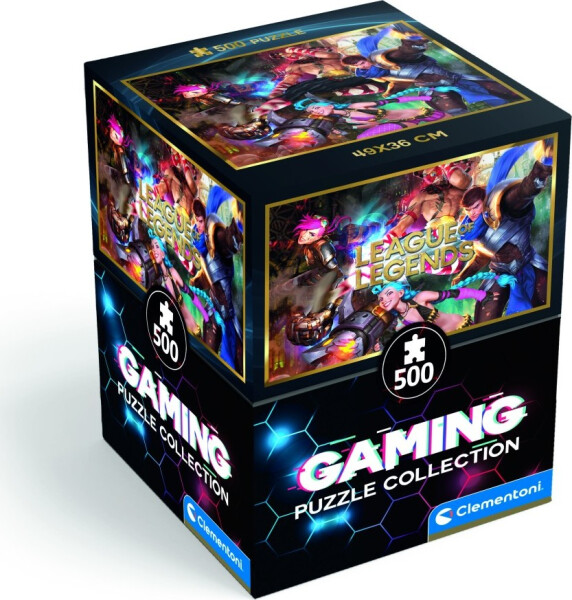 Puzzle League of Legends 500 dílků (Cube) - Clementoni
