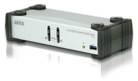 Aten / 2-Port USB KVMP Switch / 3x DisplayPort / 4K UHD / Audio (CS1912-AT-G)