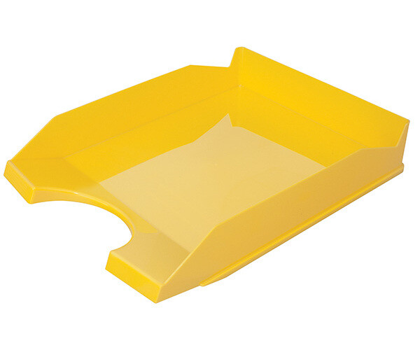 Office Products kancelářský odkladač, A4, PS-PP, žlutý