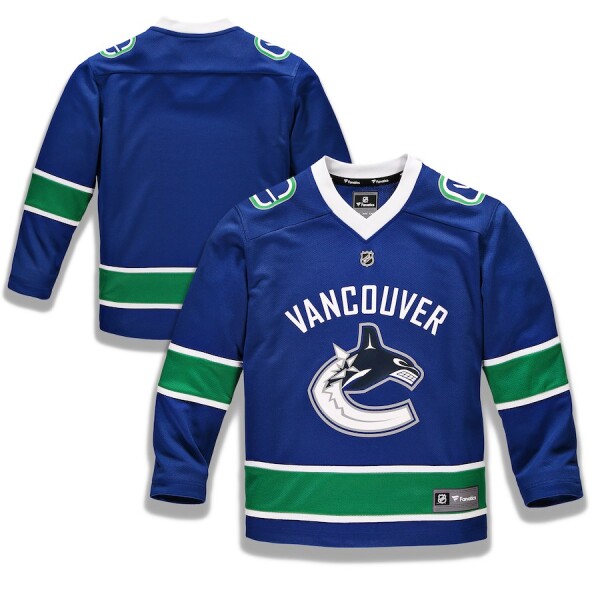 Fanatics Dětský Dres Vancouver Canucks Replica Home Jersey Velikost: