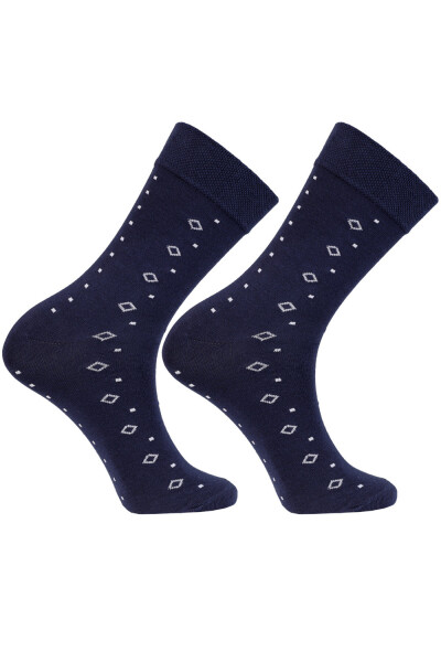 Moraj CML400-006 kolor:patt 2-navy/kwadraty i romby 39-42
