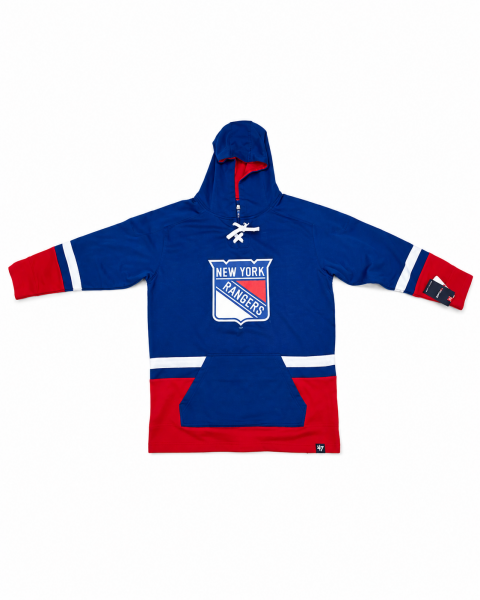 Fanatics Pánská mikina New York Rangers NHL Lacer Hood BR Velikost: XL