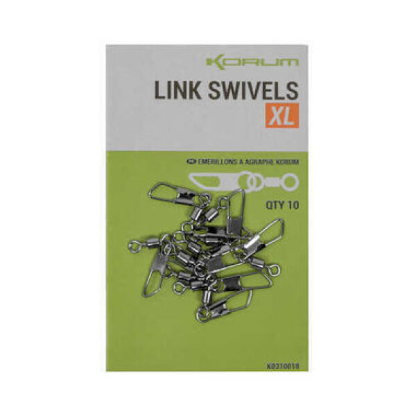 KORUM Obratlík Link Swivels 10ks (K0310017)