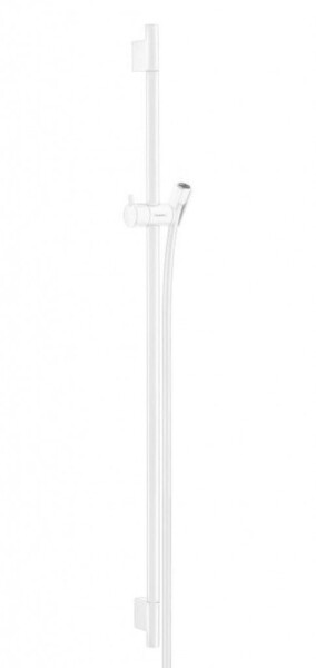 HANSGROHE - Unica'S Sprchová tyč 90 cm se sprchovou hadicí, matná bílá 28631700