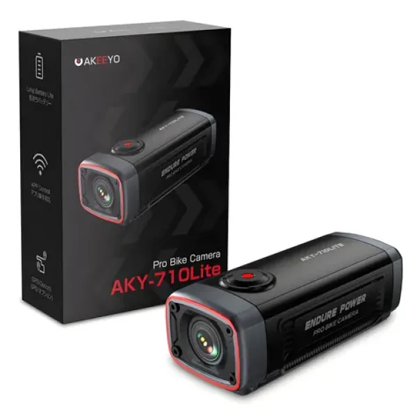 AKEEYO 710 Lite černá / Sportovní kamera / na řídítka kola