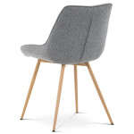 Jídelní židle, šedá, látka, CT-394 GREY2