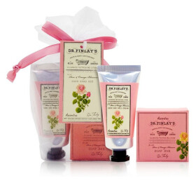 Sada péče o ruce DR. FINLAY´S organza Růže a neroli 25g + 20ml