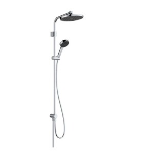 HANSGROHE - Activera S Sprchový set bez baterie, průměr 24 cm, 2 proudy, EcoSmart, chrom 28074000