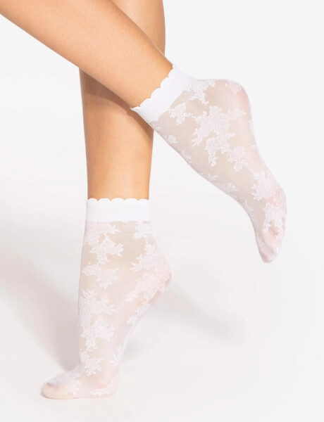 Ponožky Gatta Spring Vibes wz.11 15 den bianco univerzální