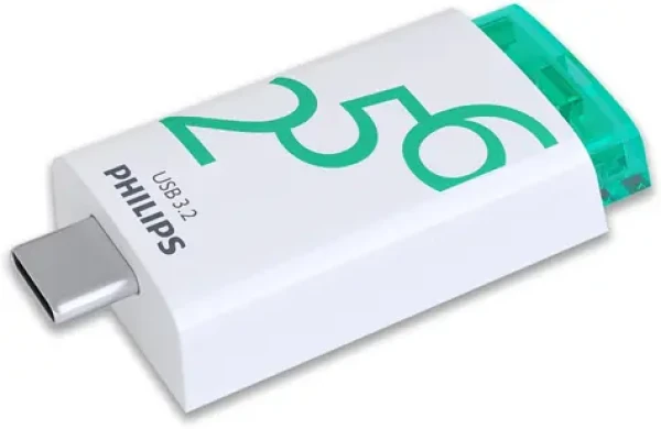 Philips Click Series 256 GB bílá / Flash disk / USB-C / USB 3.2 Gen 1 (FM25FD175B/00)