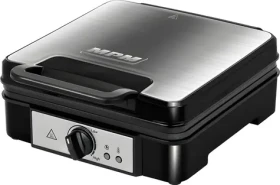 MPM MGO-36M stříbrná / Vaflovač / 1200 W / 4 vafle / nastavitelný termostat (MGO-36M)