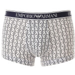 Pánské boxerky 3Pack 112131 4R717 modré Emporio Armani