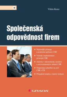 Společenská odpovědnost firem - Vilém Kunz - e-kniha