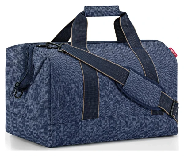 Reisenthel Allrounder L Herringbone Dark Blue 30 L REISENTHEL-MT4113
