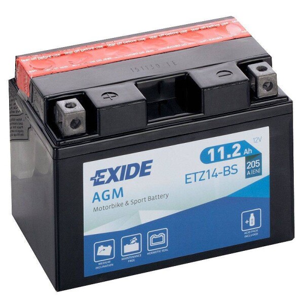 Betarie Exide na CFMOTO 450MT/800MT