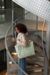 Taška přes rameno Reisenthel Softshopper Puffer iced matcha