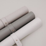 Eulenschnitt Podložka na pracovní stůl Heart Grey 80 x 40 cm, šedá barva, textil