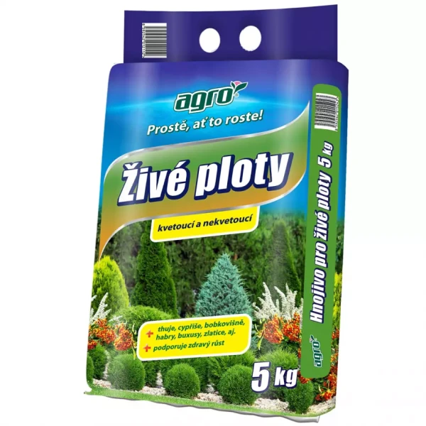 Agro hnojivo pro živé ploty 5 kg